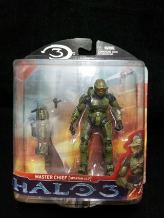 Halo 3 Mcfarlane Toys Series 2 Master Chief Spartan - 117 Figure 2008