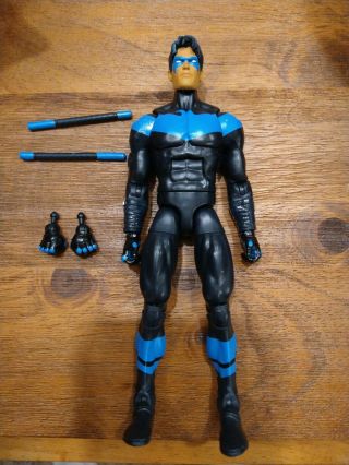 Dc Multiverse Nightwing 6 Inch Mattel From Ninja Batman Wave.  Loose,  No Baf