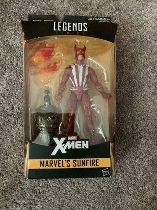 Marvel Legends X - Men 6 " Sunfire Action Figure (baf Warlock) New/sealed