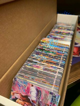 Dragon Ball Tcg 100 Card Bundle - Common/uncommon/rare/super Rare Near