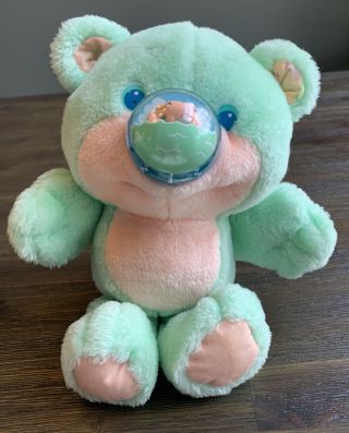 Vintage 1987 Nosy Bear By Playskool With Jumping Dolphins Plush
