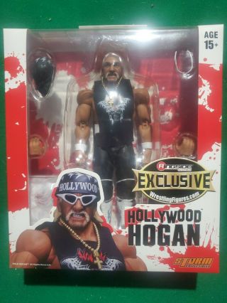 Storm Collectibles Hollywood Hulk Hogan Wrestling Action Figure Wwf Wwe Wcw Nwo