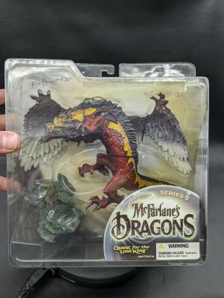 Mcfarlane Dragons Series 2 Fire Dragon Quest For The Lost King Action Figure