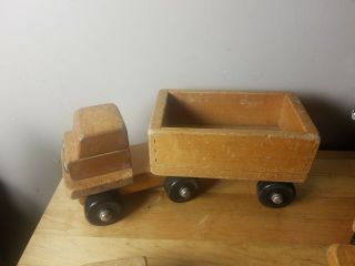 Vintage Community Playthings Rifton Ny Wooden Trucks