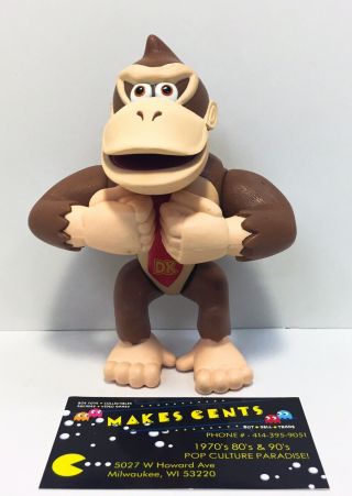 Vintage 1999 Toysite 6 " Donkey Kong Nintendo Figure - Fast