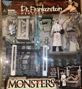 Todd Mcfarlane’s Monsters Series 2 Dr.  Frankenstein Play - Set 1998
