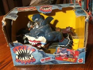 Street Sharks Rip Rider Motorcycle 1995 Never Removed