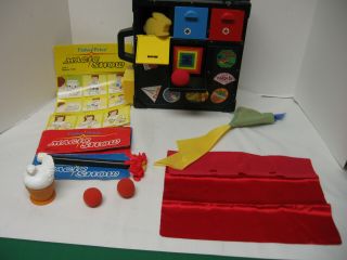 Vintage 1982 Fisher Price 999 Magic Show Complete With 3 Additional Magic Tricks