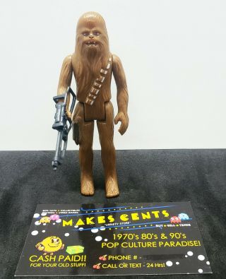 Near Complete Vintage Chewbacca Kenner Star Wars Hong Kong First 12 1977