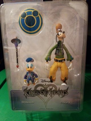 Disney - Kingdom Hearts - Goofy & Donald Action Figure Set Diamond Select
