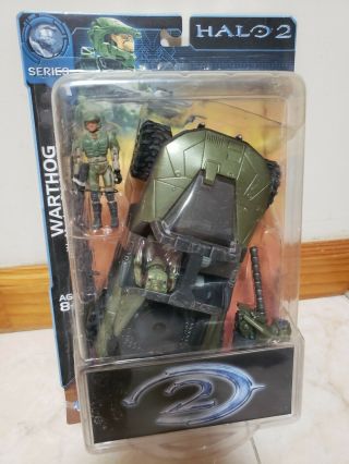 Halo 2 Series 1 Warthog Master Chief & Marine Joyride Studios Bungie
