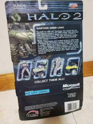 Halo 2 Series 1 Warthog Master Chief & Marine Joyride Studios Bungie 2