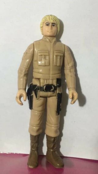 Vintage Star Wars Luke Skywalker Bespin 1980 Esb Unitoy Kenner Factory Figure