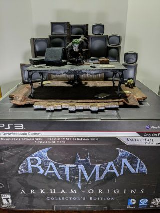 Batman Arkham Origins Collectors Edition Exclusive Joker Statue