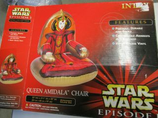Queen Amidala Inflatable Chair Star Wars,  Nip