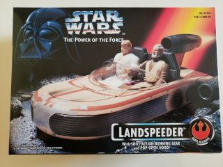 Star Wars 1995 Kenner Potf2 Land Speeder Misb