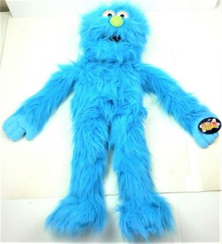 Silly Puppets Blue Monster Full Body Sp2005a Ventriloquist Puppet Show Theater