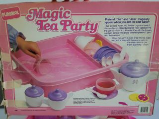 Playskool Color Change Magic Tea Party 1991 90s Toy Almost Complete 3