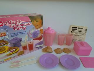 Playskool Color Change Magic Lemonade Party Complete 1993 90s Toy