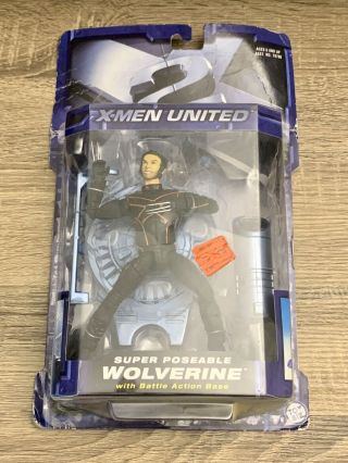 Marvel X - Men United Movie Poseable Wolverine Toy Biz Figure