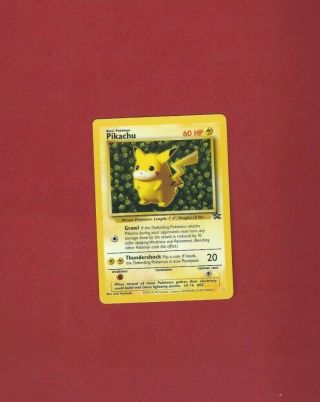 Pikachu 1 - - Black Star Promo Pokemon Card