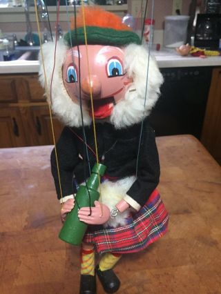Vintage Early Pelham Puppet.  Scottish - Mac / Boozle Puppet.