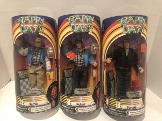 Happy Days All 3 Figures/dolls - 1997 Target Exclusive Premiere