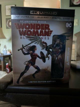 Wonder Woman Bloodlines Exclusive Figure (no Movie Discs Or Digital Code)