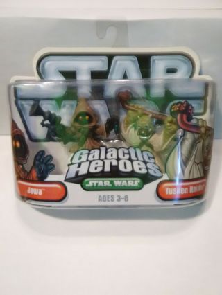 Playskool Star Wars Galactic Heroes Jawa Tusken Raider Sand People