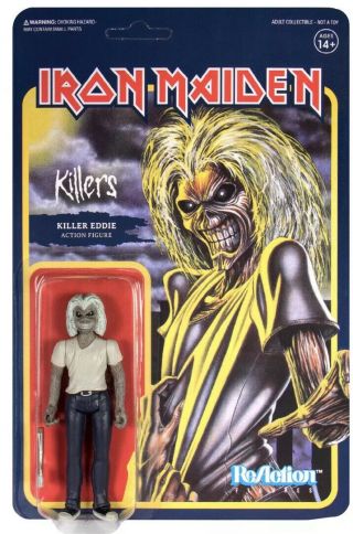 Super7 Iron Maiden Reaction Action Figure - Killers Eddie