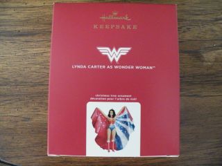 Hallmark Christmas Ornament Lynda Carter As Wonder Woman/2020/new Box