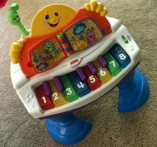 Fisher Price Laugh & Learn Interactive Baby Grand Piano - Lights & Sounds