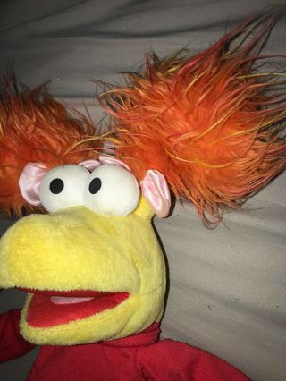 Fraggle Rock “Red” Fragile Hand Puppet Manhattan Toy 2009 Muppets Jim Henson 3