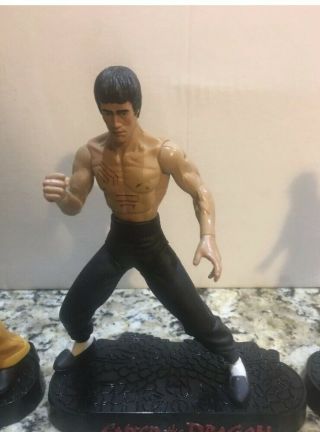 Bruce Lee Enter The Dragon Complete (Set Of 4) Action Figures By Play Along 3
