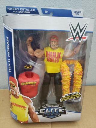 Wwe Mattel Elite Series 34 Hulk Hogan