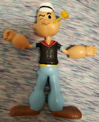 Popeye The Sailor Man - Bendable Classic Tv Series 6 " Figure Retro Bendy 1993