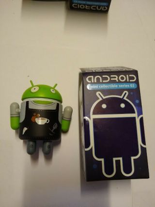 Android Mini Collectible Figure: Series 03 - Barista By Google