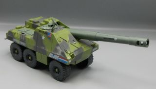 Vintage 1984 Hasbro Gi Joe Slugger Complete Arah Vehicle G.  I.  Tank Toy Artillery