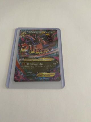 Mega Garchomp Ex Xy168 Promo Card Tcg Pokémon Card Holo Ultra Rare