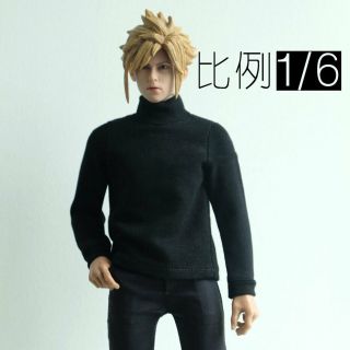 1/6 Scale Soldier Long Collar Sweater Model For 12 " Action Figure Doll Toys