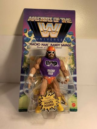 Wwe Masters Of The Universe Macho Man Randy Savage 2019 Wrestling Action Figure