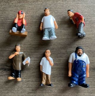 Homies Series 7 Figures Big Foot Silent Lonely Boy Mr Frosty Tortuga Painter