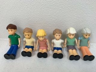 Little Tikes Vintage Doll House People Family Dad Sister Brother (s) Grandparents
