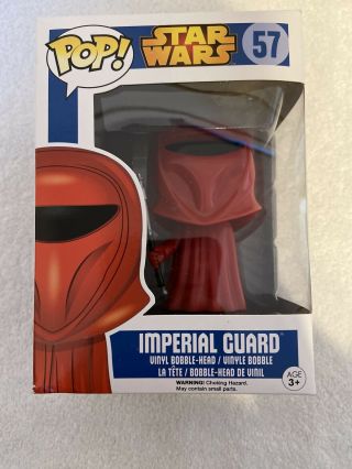 Funko Pop Star Wars 57 Imperial Guard Walgreens Exclusive