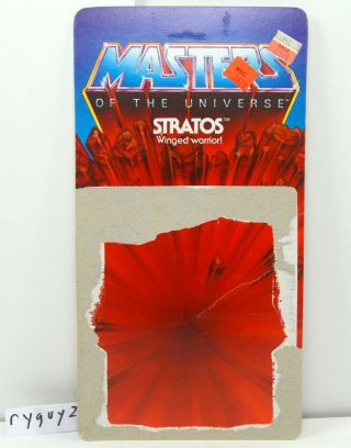 Motu,  Stratos Card Back,  Masters Of The Universe,  Cardback,  He - Man,  8 - Back