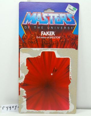 Motu,  Faker Card Back,  Masters Of The Universe,  Cardback,  He - Man,  8 - Back