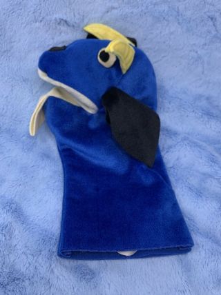 Baby Einstein Van Goat Hand Puppet Blue Velux Kids Ii 2005 Authentic