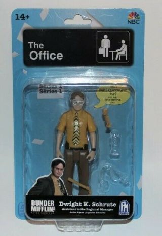 Dwight Schrute The Office Figure Phatmojo 5 " Inch Series Rare