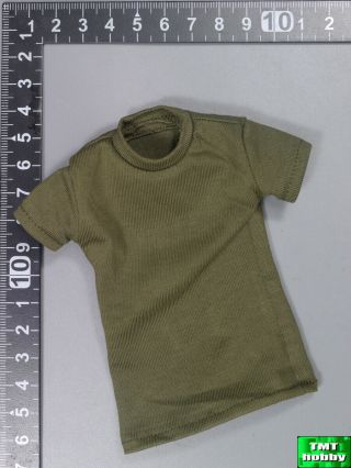 1:6 Scale Did D80141 Wwii 2nd Ranger Private Reiben - Green T - Shirt