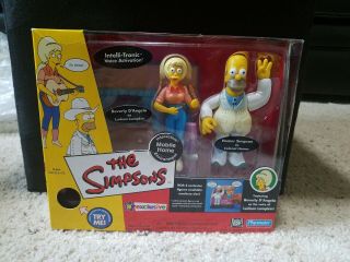 The Simpsons Interactive Mobile Home Figure Playmates Toys R Us Exclusive
